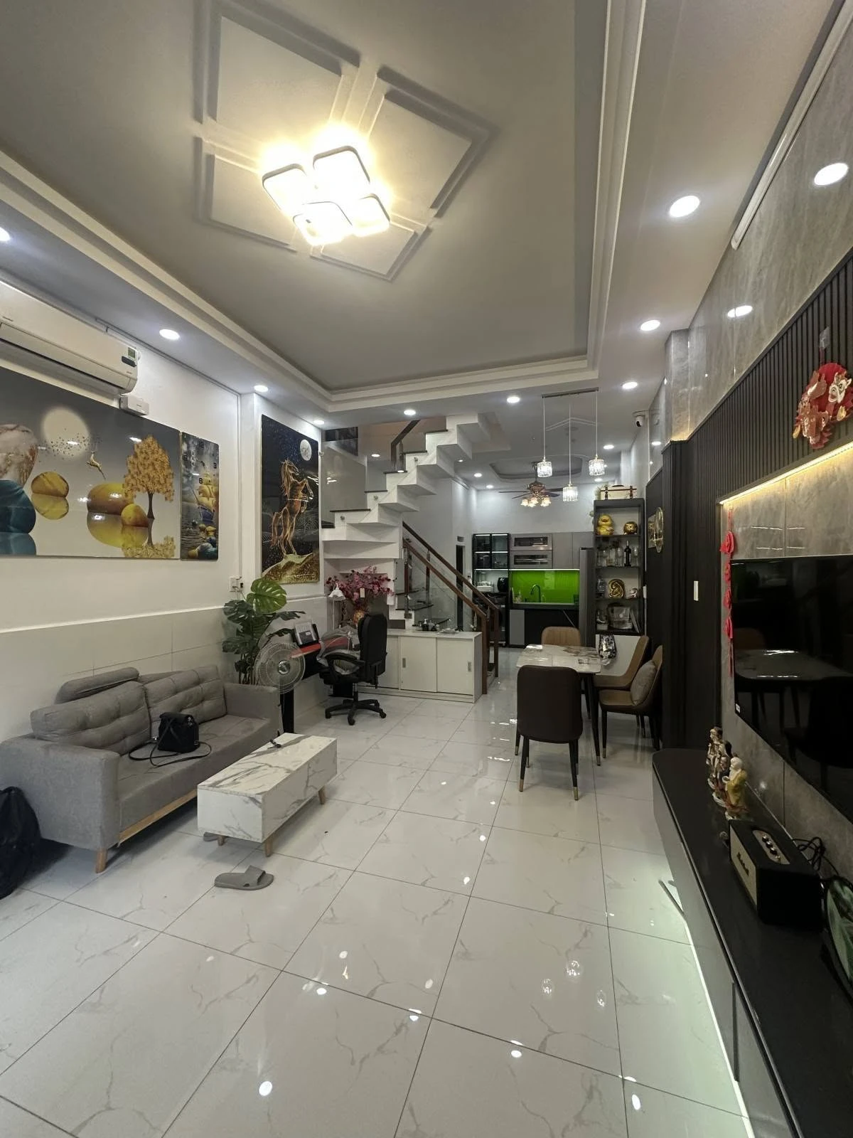 Nhà 3 tầng mới 44m² Liên Khu 2-5 giá 4.9 tỷ - Ảnh 1