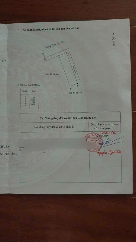 Nhà cấp 4 góc 2 mặt tiền 100m2 Phạm Thị Ngư Phan Thiết