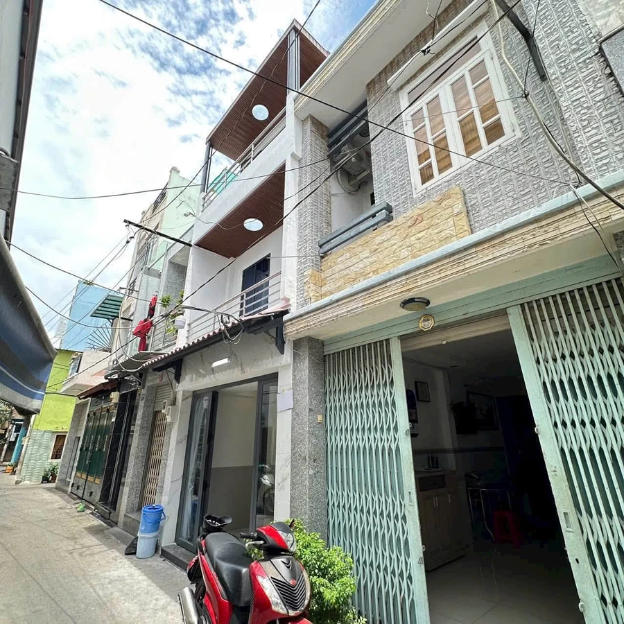 Bán nhà hẻm 4m Cư Xá Phú Lâm A Q6, 4PN, 102,6m2, 5,8 tỷ - Ảnh 1