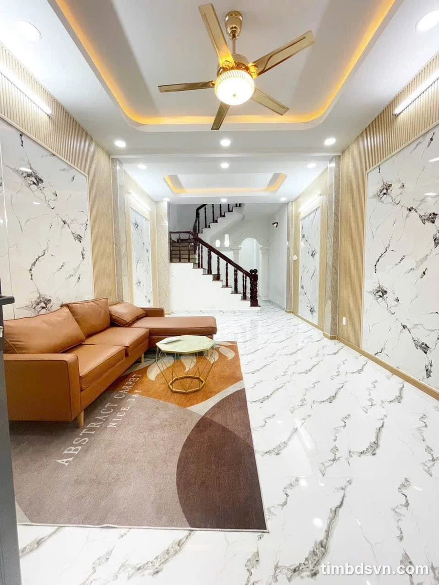 Bán nhà 4 tầng 60m² Âu Dương Lân, Phường 3, Quận 8 - Ảnh thu nhỏ 2