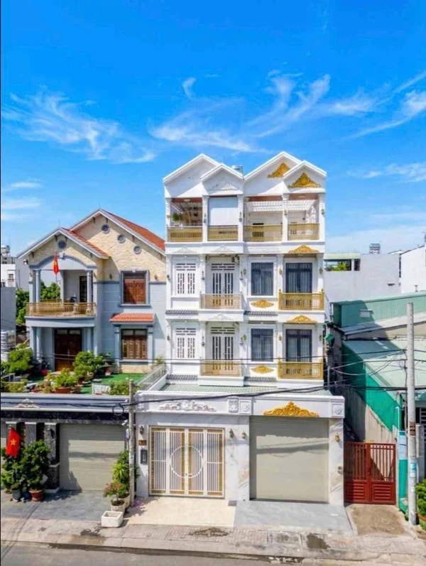 Bán nhà mặt tiền 4 tầng Dương Cát Lợi, Nhà Bè, 74m2, 9,7 tỷ