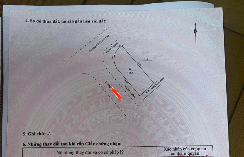 Bán đất góc mặt bằng kinh doanh Cù Chính Lan Thanh Khê 115,5m2