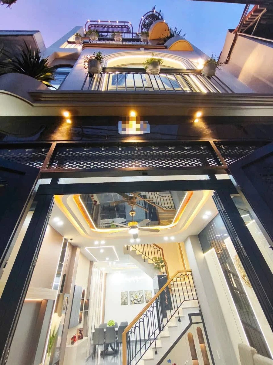 Bán nhà phố 4 tầng sân thượng 50m² 5,5 tỷ Tân Bình - Ảnh thu nhỏ 3