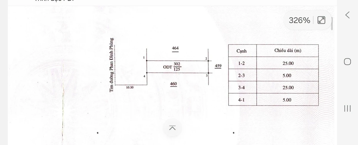 Bán đất 5x25m Phan Đình Phùng Hóc Môn, giá 4 tỷ - Ảnh 1