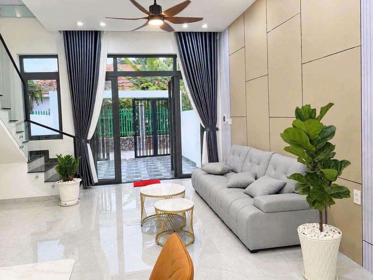 Nhà bán 3 tỷ 680, 3 phòng ngủ, 78m² Phú Mỹ Thủ Dầu Một - Ảnh thu nhỏ 2