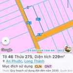 Bán gấp nhà góc 2 mặt tiền 229m2 sổ riêng thổ cư gần KCN Long Đức, Long Thành - Ảnh thu nhỏ 1