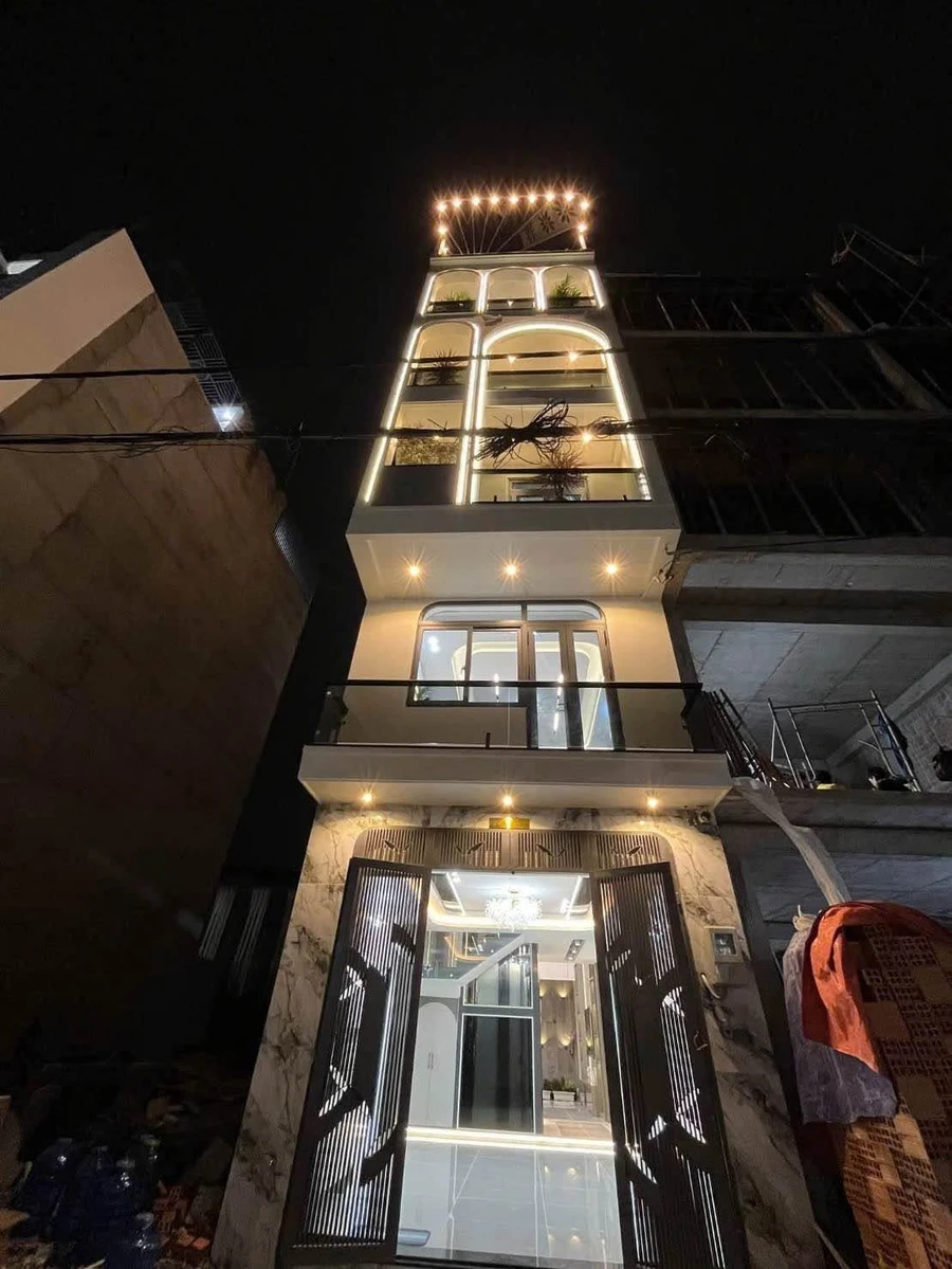 Bán nhà 5 tầng thang máy 4x18m, 4PN 6WC, nội thất full, Trường Chinh, Tân Thới Nhất, Quận 12 - Ảnh thu nhỏ 2