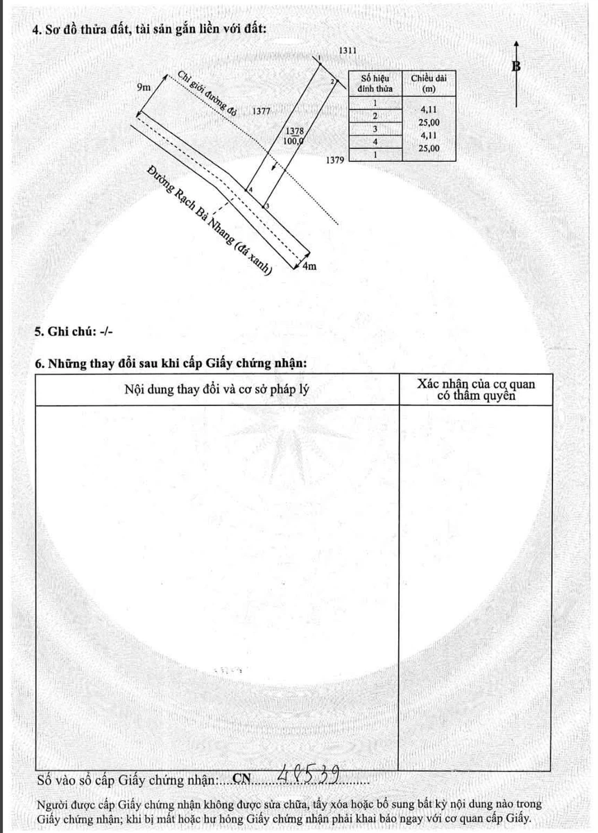 Bán đất Rạch Bà Nhang Cần Giờ 100m2 giá 800 triệu - Ảnh 1
