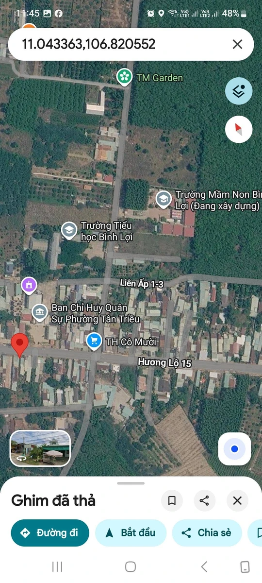 Bán đất mặt tiền Hương Lộ 15 Tân Triều Đồng Nai 300m² 3,4 tỷ - Ảnh 1