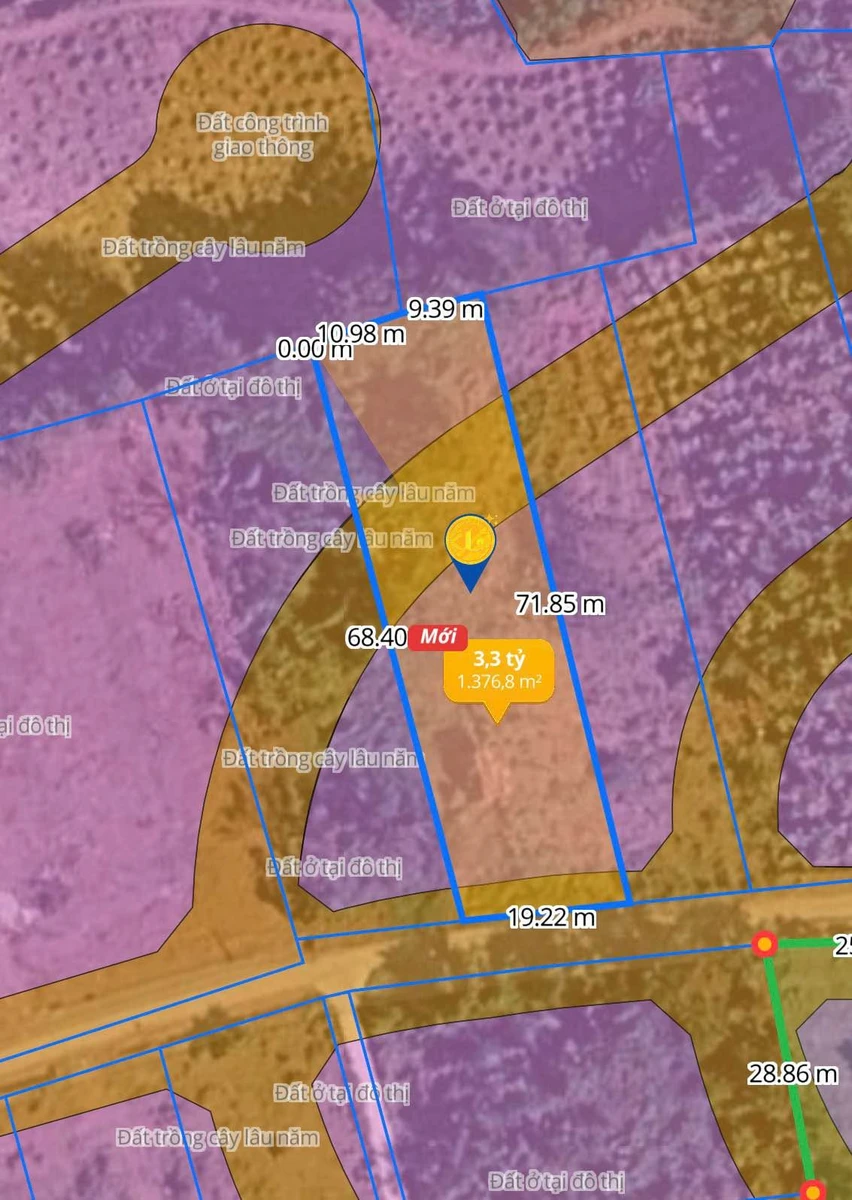 Bán đất nền Buôn Ma Thuột 1.400m² giá 3 tỷ 300 triệu - Ảnh 1