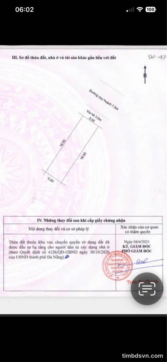 Bán đất Khu E Kim Long 92.5m² 5 tỷ 3 - Ảnh thu nhỏ 3
