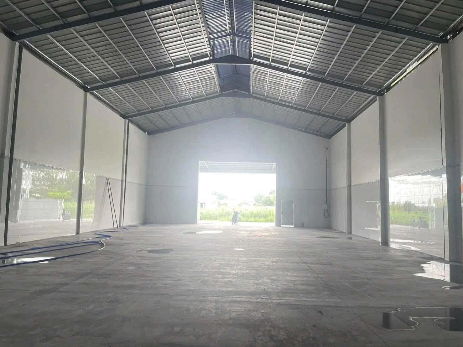 Cho thuê kho xưởng 600m² Đức Hòa Long An 55 triệu/tháng - Ảnh 1