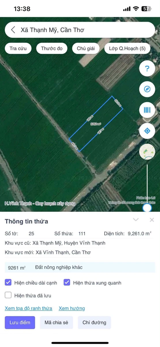 Bán 1296m² đất nông nghiệp Thạnh Mỹ, Cần Thơ - Ảnh thu nhỏ 3