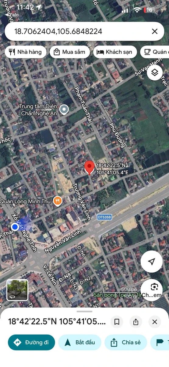 Bán lô góc 63,3m² mặt tiền 5,23m Nghi Phú 2,7 tỷ - Ảnh thu nhỏ 4