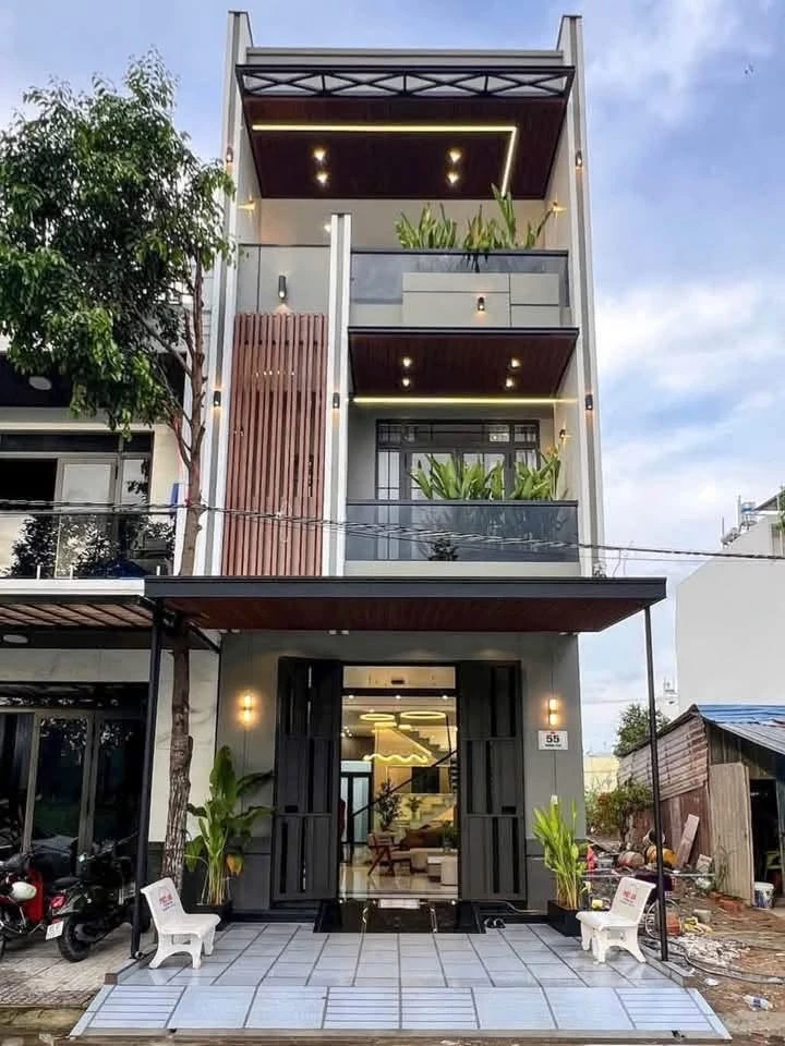 Nhà phố trệt 2 lầu 4PN 80m² Cái Răng 6,15 tỷ - Ảnh thu nhỏ 2