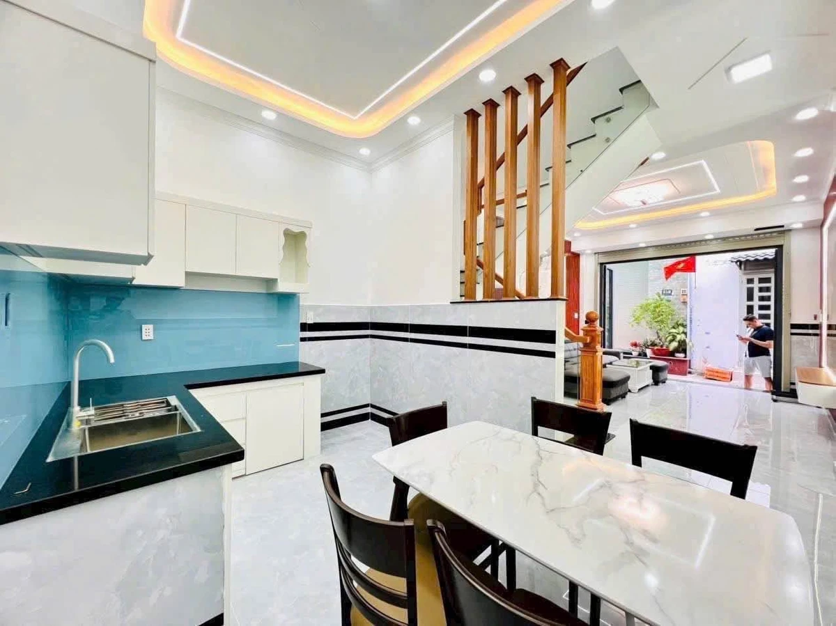 Bán nhà phố SHR 4x12m, 1 trệt 1 lầu, 2PN, đường Tân Chánh Hiệp 07, Quận 12 - Ảnh thu nhỏ 4