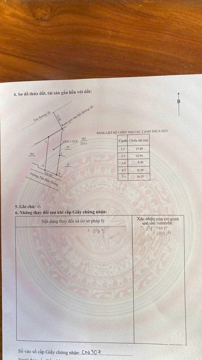 Bán đất 224m² mặt tiền 8,5m Tôn Đức Thắng Hải Phòng, giá 4 tỷ - Ảnh thu nhỏ 5