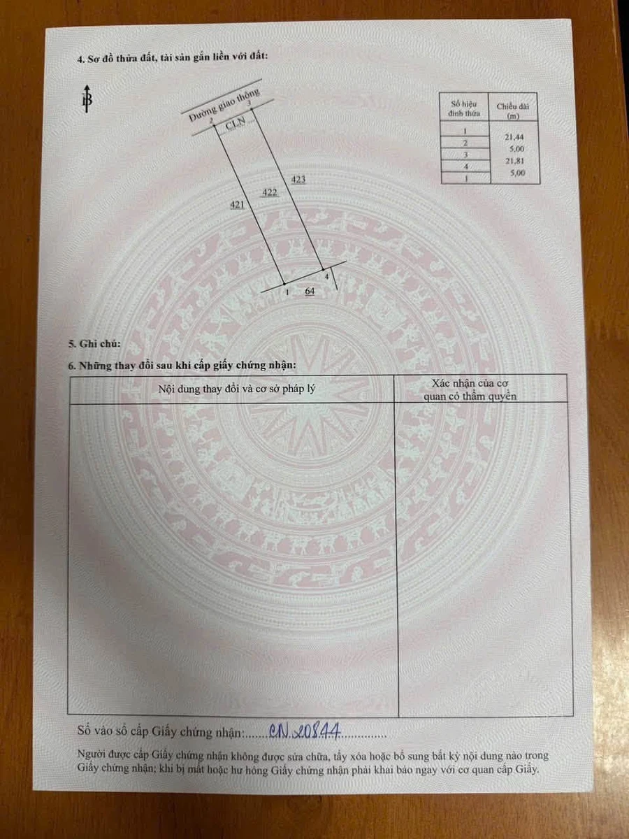 Bán đất An Phước Long Thành 110m² giá 1 tỷ - Ảnh thu nhỏ 3