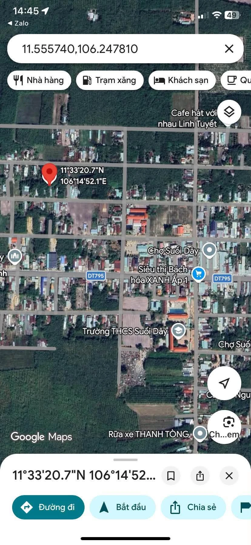Bán lô đất 270m² Tây Ninh 350 triệu - Ảnh 1