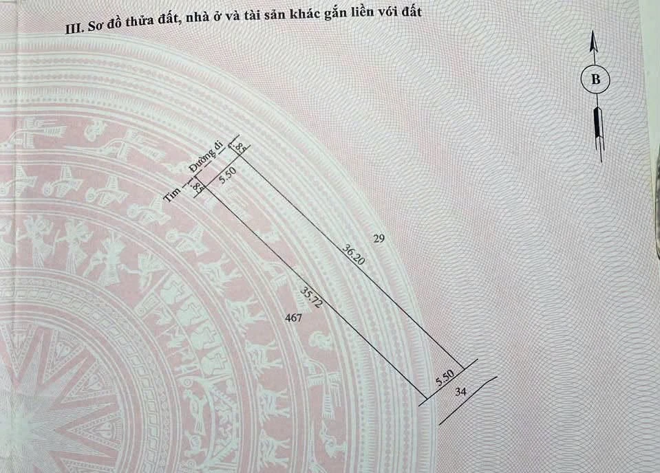 Bán đất 197m² Vân Thê Trung, Thuỷ Thanh, Huế 1,3 tỷ - Ảnh thu nhỏ 2
