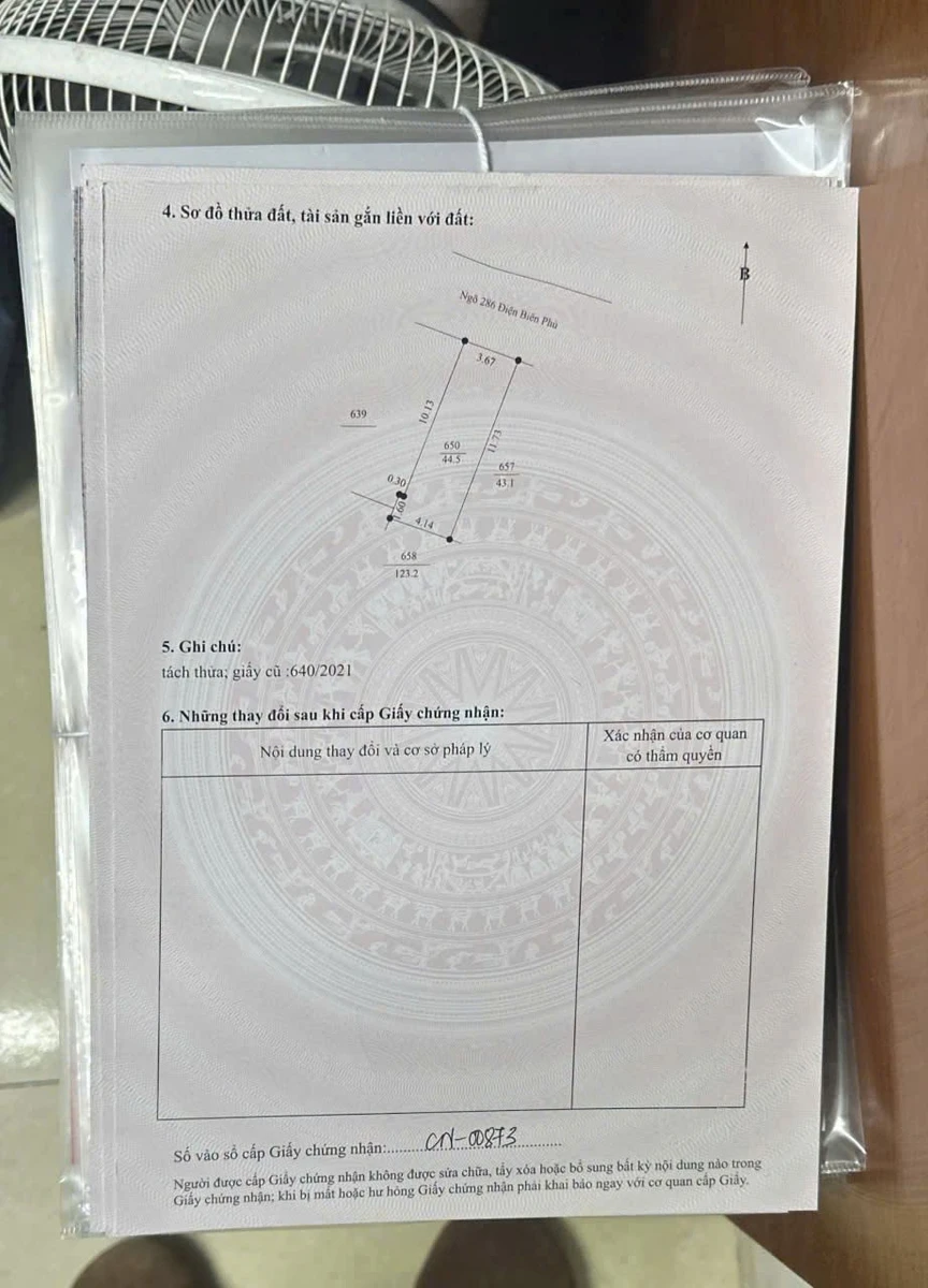 Bán đất 45m2 ngõ Điện Biên Phủ, Hải Dương, giá 2 tỷ - Ảnh thu nhỏ 2
