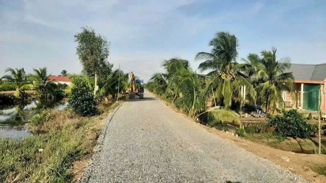 Bán đất 1052m2 loại HNK mặt tiền kênh, view sông tại xã Tân Thành, Thủ Thừa - Ảnh thu nhỏ 4