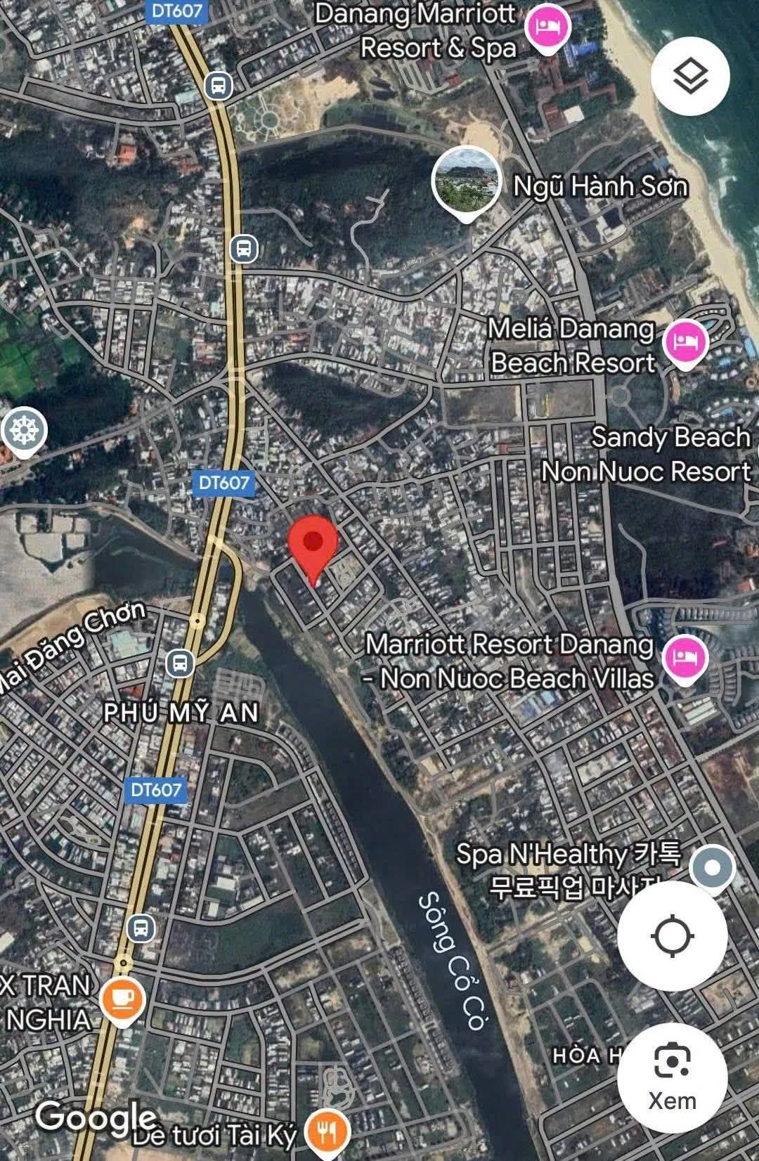 Bán lô đất 100m² đường 7m5 Hoà Sơn, view sông Đà Nẵng - Ảnh 1