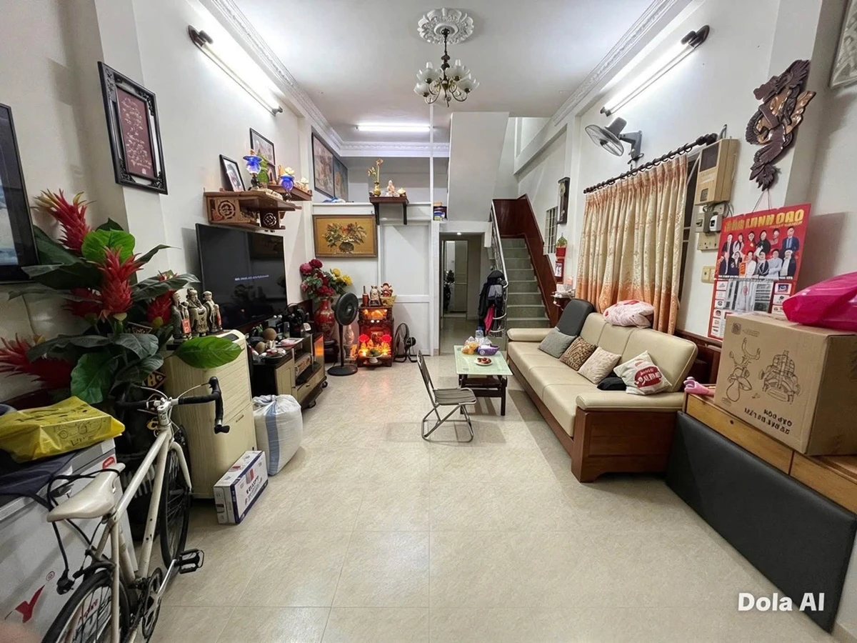 Bán nhà hẻm xe hơi 4 tầng 7PN 95m2 sát mặt tiền Đinh Tiên Hoàng, gần Cầu Bông - Ảnh thu nhỏ 3