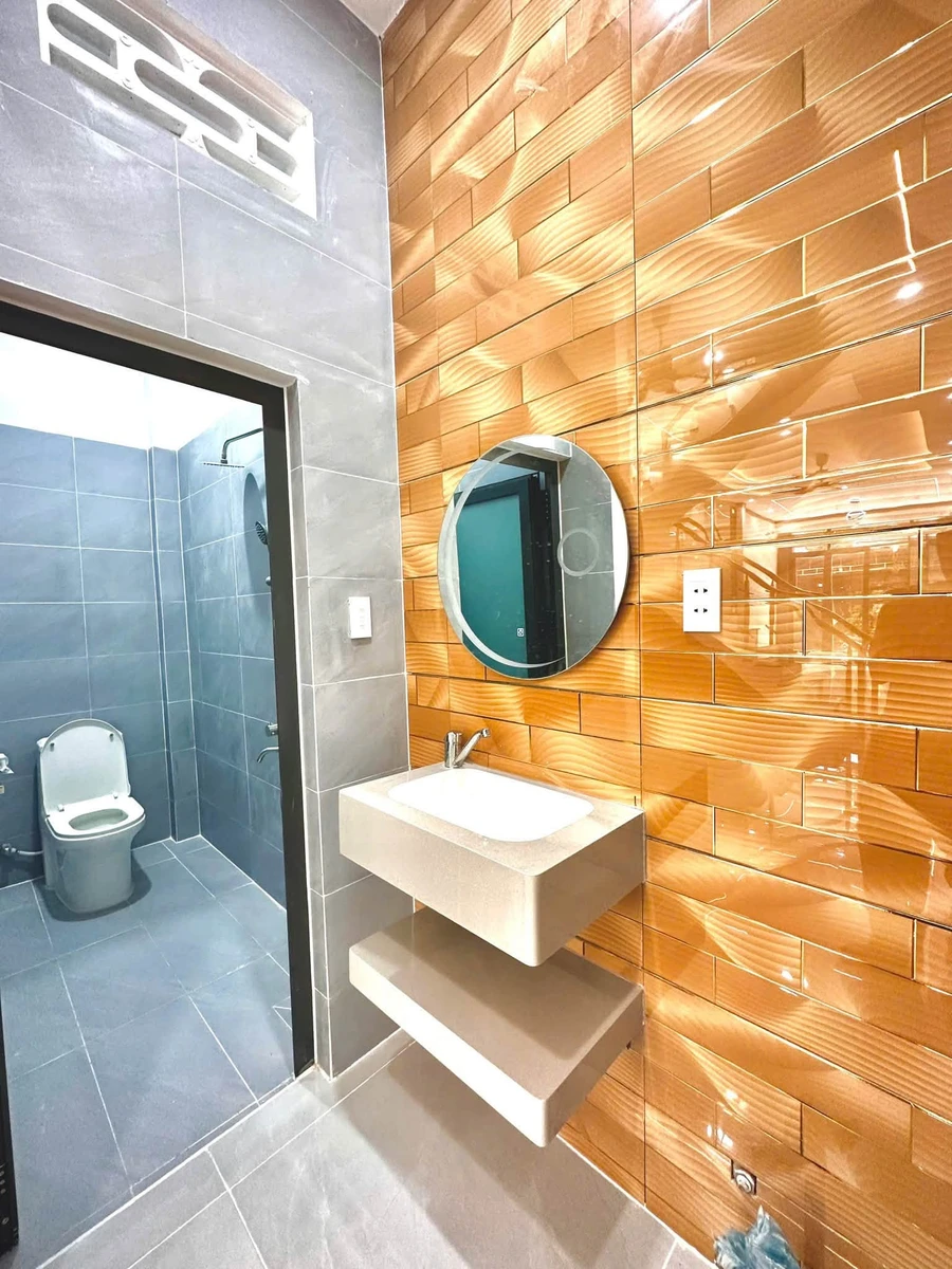 Bán nhà 1 lầu 60m² 3 phòng ngủ gần chợ Tân Hiệp - Ảnh thu nhỏ 4
