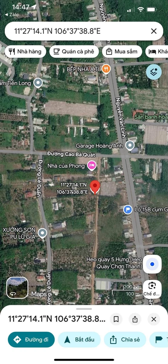 Bán 2 lô đất liền kề Lê Duẩn 76m2 giá 440 triệu - Ảnh thu nhỏ 2