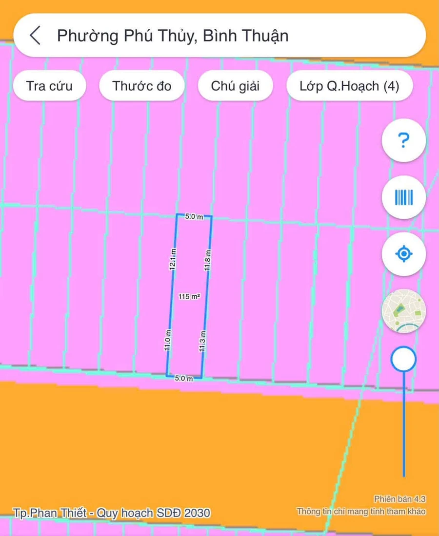 Bán cặp thổ cư 115m2 sẵn nhà kho Phan Thiết 3 tỷ 8 - Ảnh thu nhỏ 5