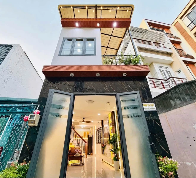 Bán nhà 1 trệt 1 lầu 48m², 4PN, full nội thất đường Quang Trung, Gò Vấp