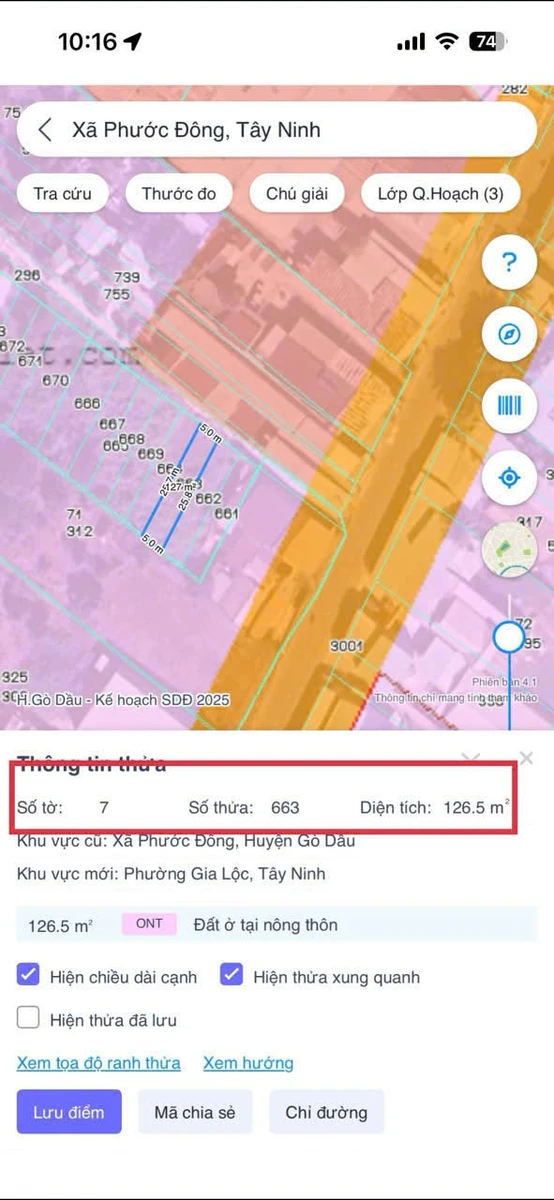 Bán đất nền 125m² sát KCN Phước Đông, Tây Ninh - Ảnh 1
