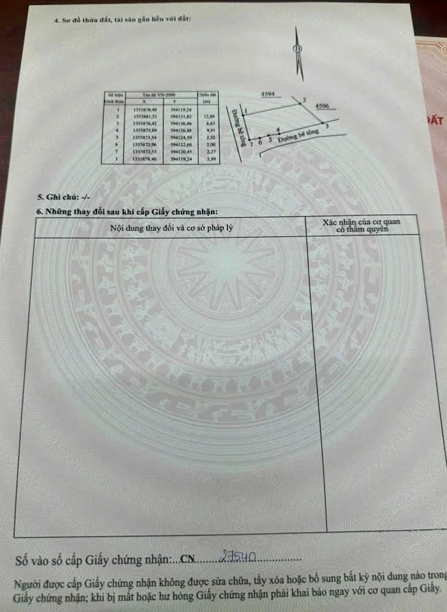 Bán đất góc 87m2 Diên An Khánh Hòa 1 tỷ 550 - Ảnh thu nhỏ 5