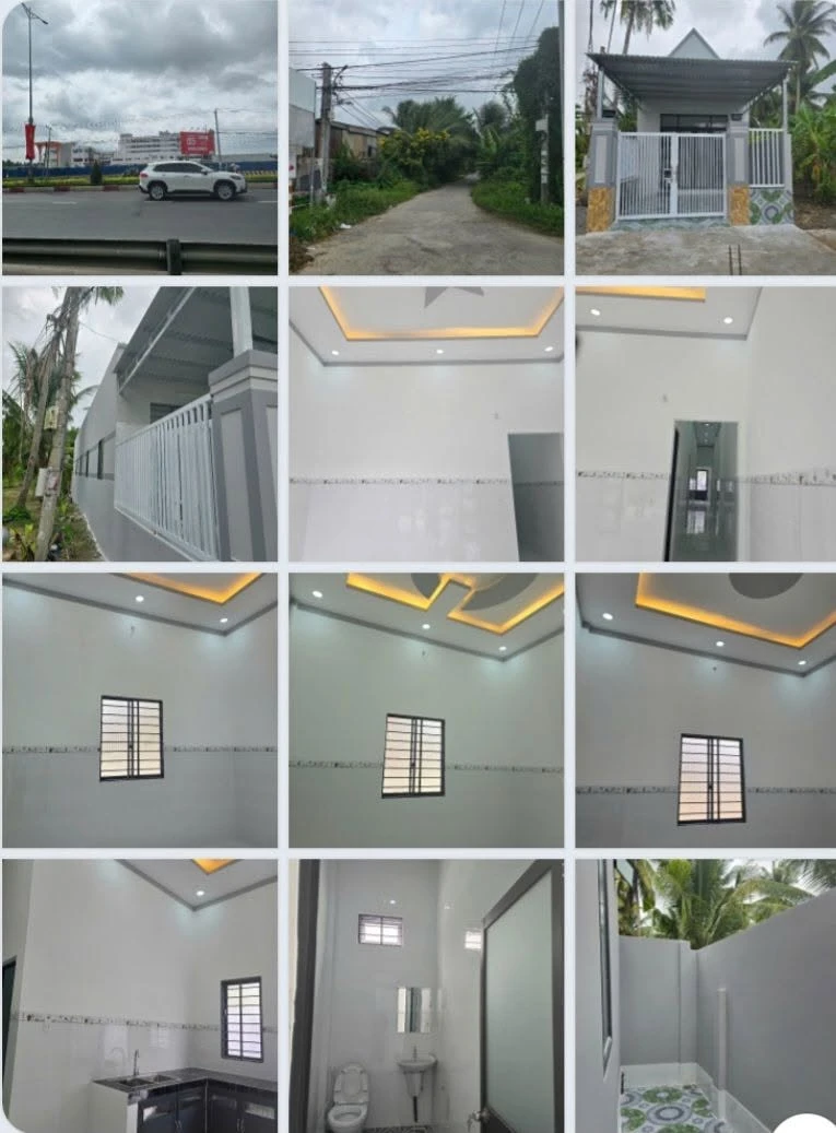 Bán nhà hoàn thiện 3 PN 130m² Bình Phú, Vĩnh Long - Ảnh 1