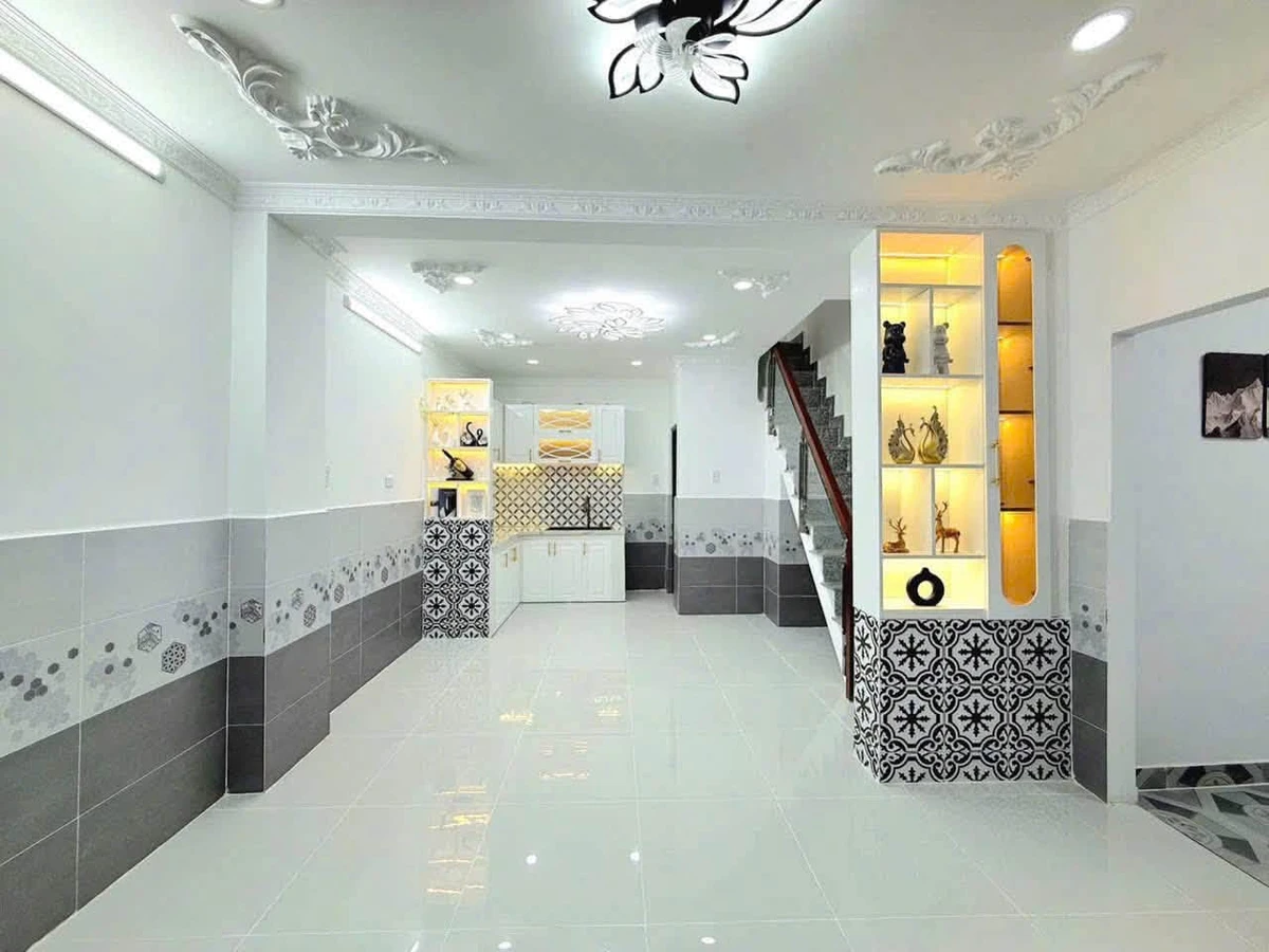 Bán nhà hẻm 28m² 2PN 2WC Huỳnh Tấn Phát Nhà Bè - Ảnh thu nhỏ 3
