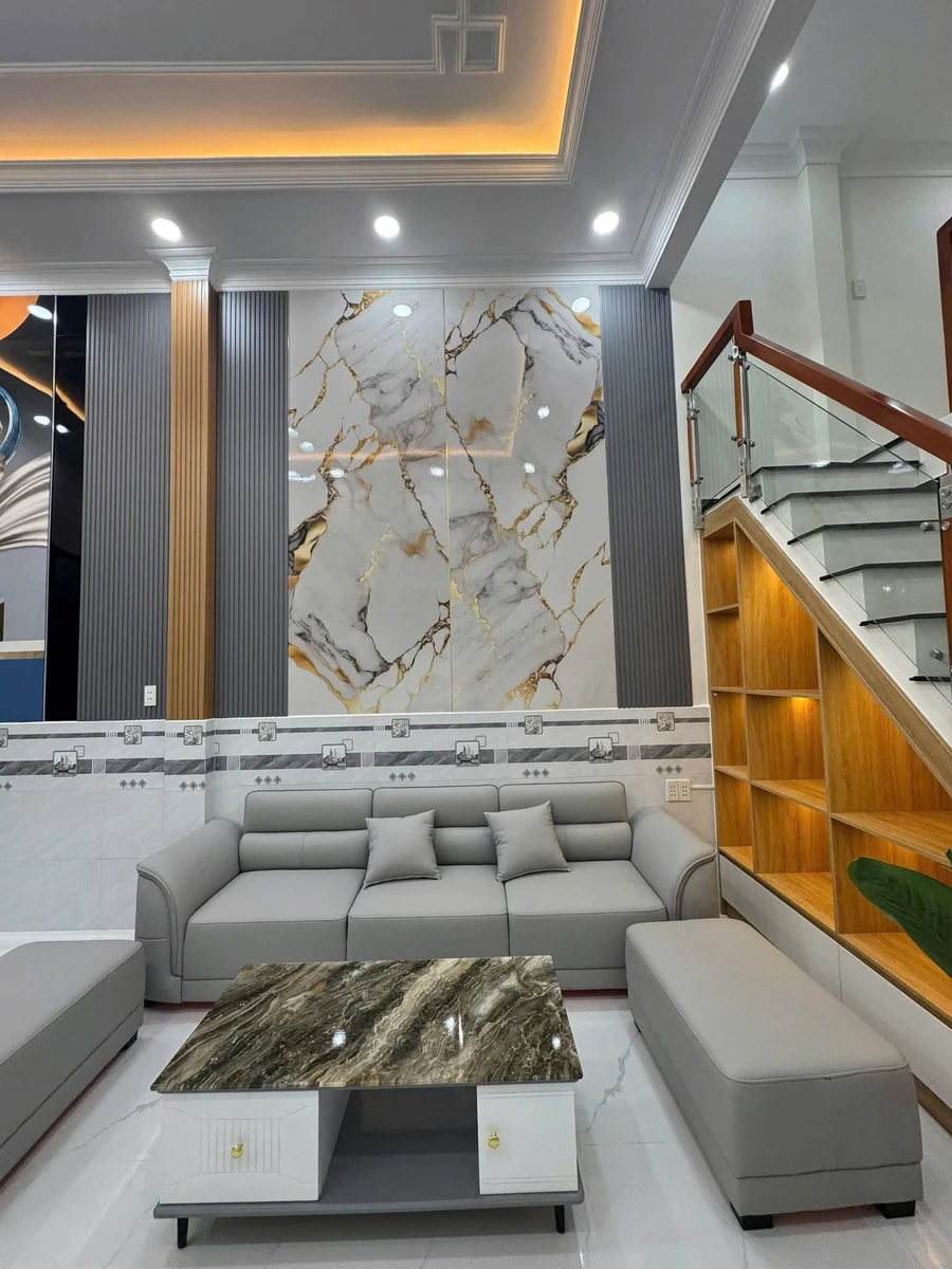 Bán nhà mặt tiền đường nhựa 12m Tân Chánh Hiệp 08, 80m2, giá 5 tỷ 950, Quận 12 - Ảnh thu nhỏ 2