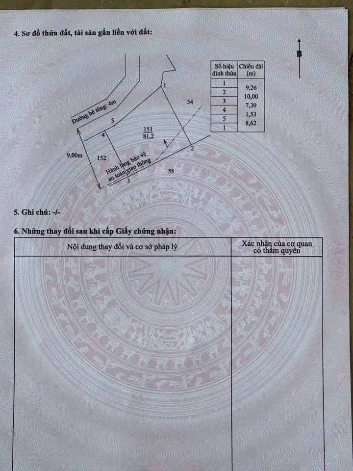 Bán đất đường ô tô Bình Quới, Tân An, 81.5m², 110 triệu - Ảnh thu nhỏ 4