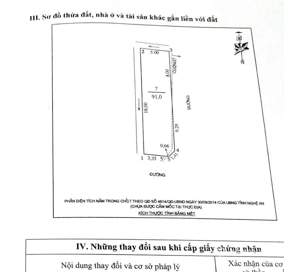 Bán đất góc 2 mặt tiền 91m2 phường Hưng Phúc, TP Vinh, Nghệ An - Ảnh thu nhỏ 3