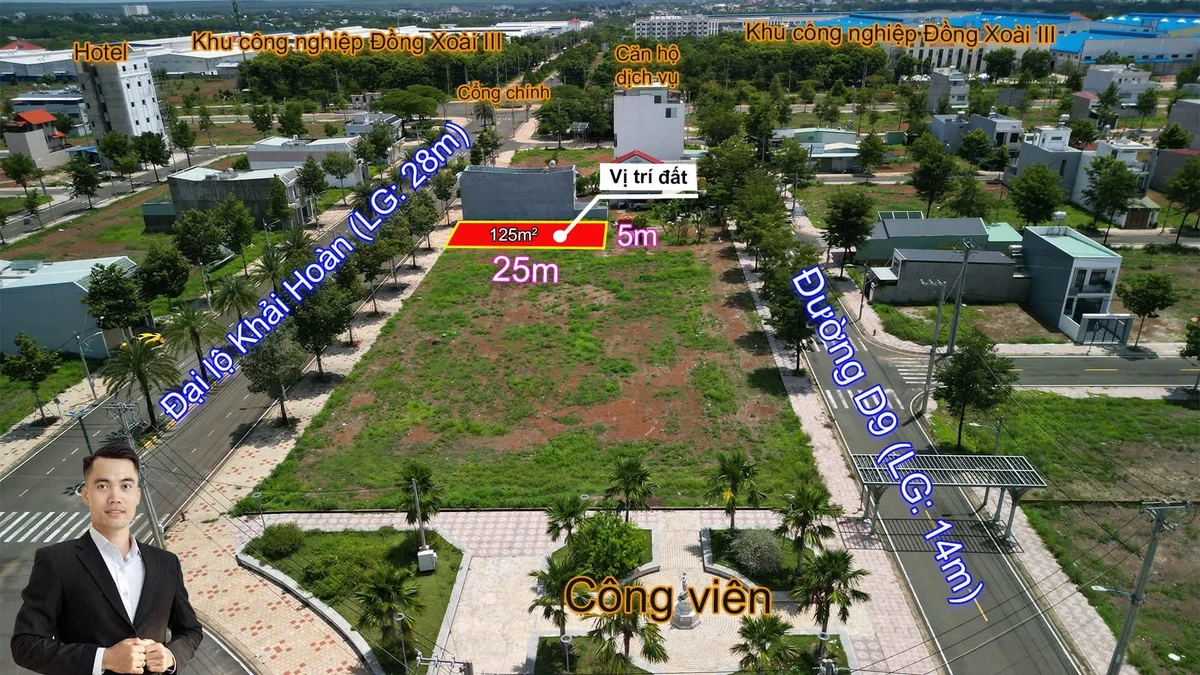 Bán đất 5x25m mặt tiền Đại lộ Khải Hoàn Cát Tường Phú Hưng - Ảnh thu nhỏ 3