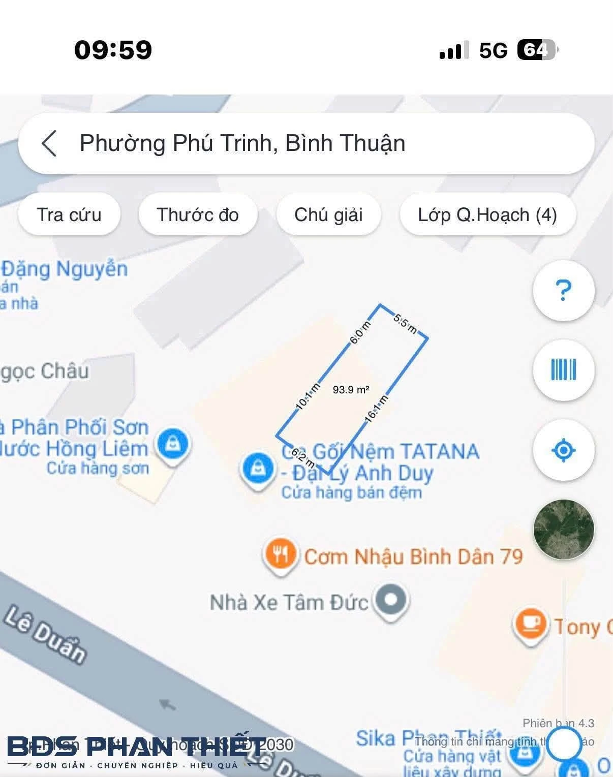 Bán nhà phố 93m² mặt tiền bê tông, Phú Thủy, Phan Thiết - Ảnh 1