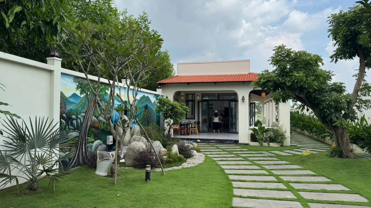 Bán nhà vườn 465m² view lúa Đất Đỏ 4,35 tỷ - Ảnh thu nhỏ 4