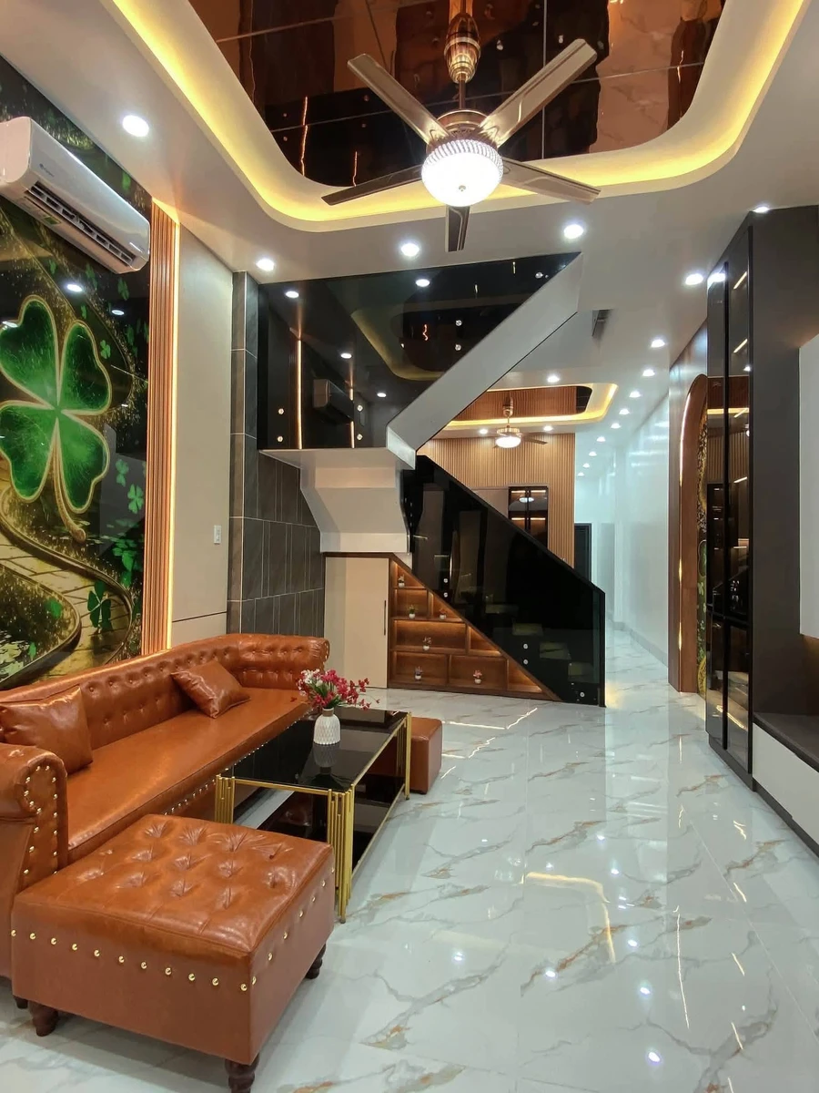 Bán nhà mới 1 trệt 1 lầu 4PN, 4x19m, Lâm Quang Ký, Rạch Giá, giá 2,98 tỷ - Ảnh thu nhỏ 3