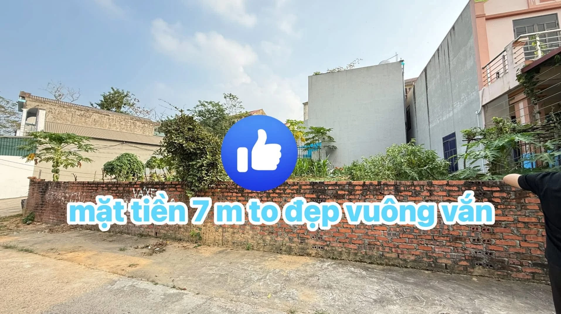 Bán đất nền 90.9m² mặt tiền 7m Vân Phú chưa 2 tỷ - Ảnh 1