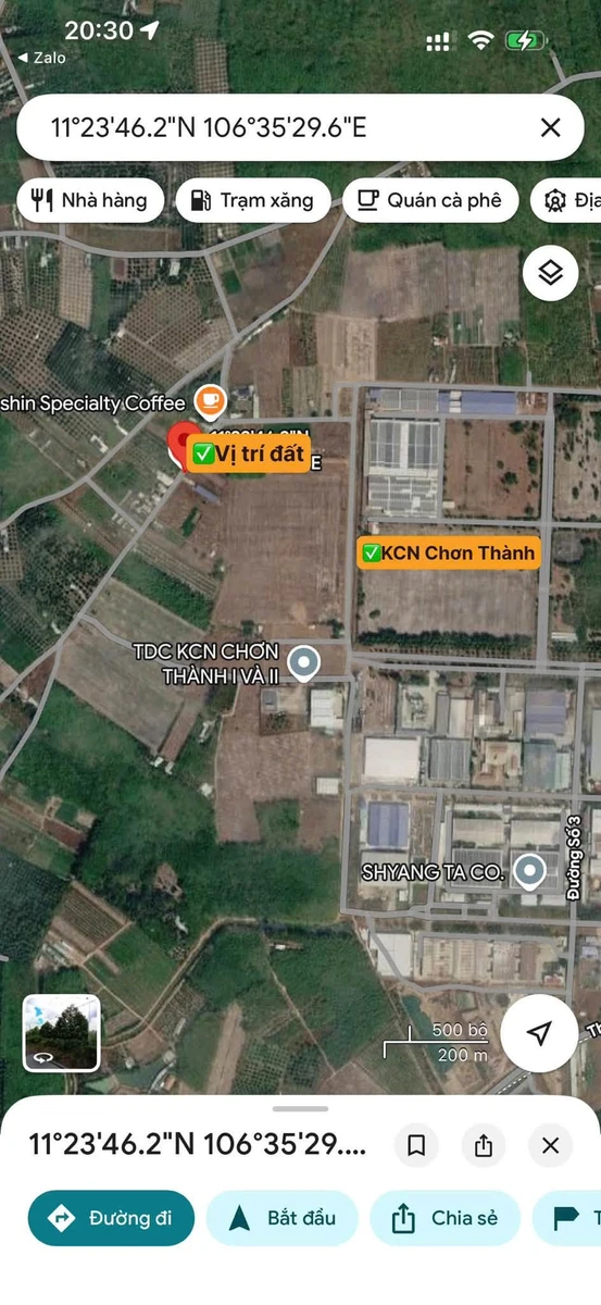 Bán đất xây trọ 375m² sát KCN Chơn Thành, 655 triệu - Ảnh thu nhỏ 2