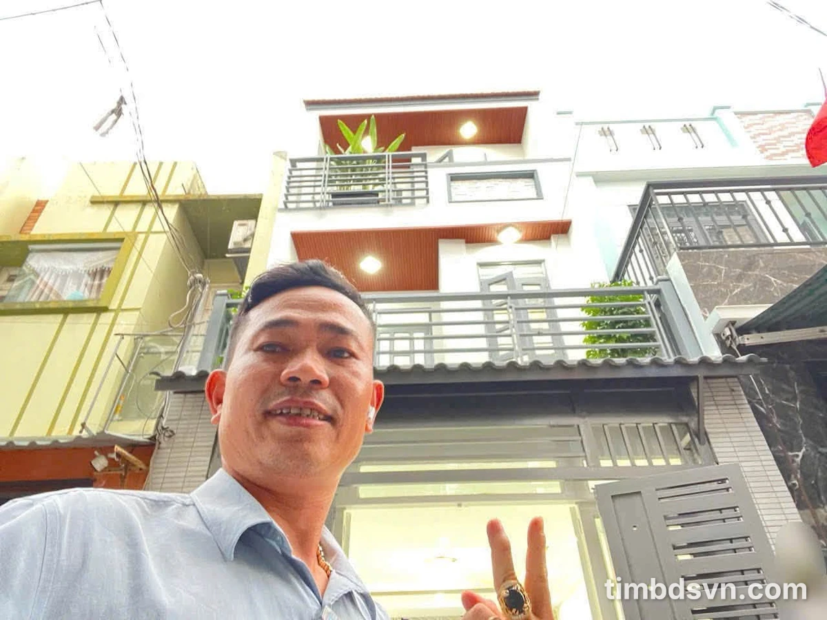 Bán nhà 3 tầng 64m² Bình Tân, 4 tỷ - Ảnh 1