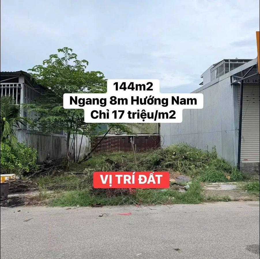 Bán lô đất mặt tiền Đức Bưu Huế 144m² 17 triệu/m² - Ảnh thu nhỏ 5