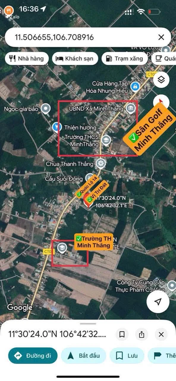 Bán đất 2 mặt tiền 100m2 gần Quốc lộ 14, Minh Thắng - Ảnh 1