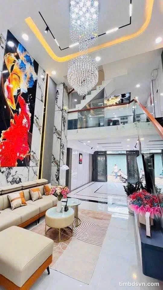 Bán nhà phố 4PN 54m² Q12 5,89 tỷ full nội thất - Ảnh thu nhỏ 2
