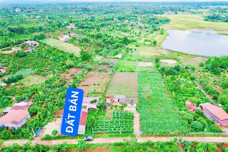 Bán đất thổ cư 60m² view hồ Đắk Lắk, giá 289 triệu